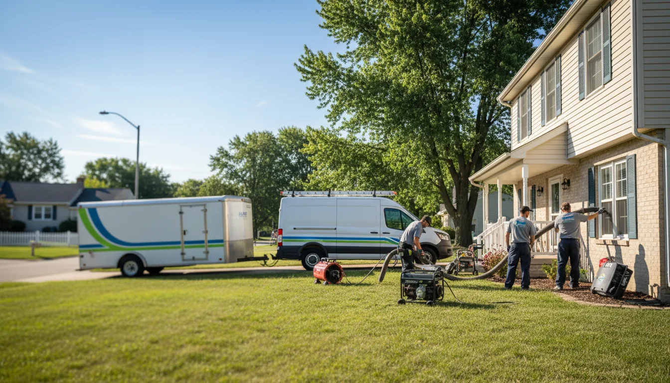 Flooded Basement Restoration And Cleanup With Repair in Lodge Grass, MT near me
